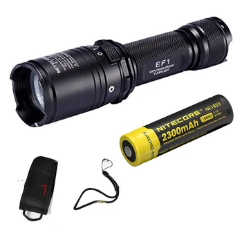 NITECORE EF1 Explosion-proof flashlight use 1*18650 and 2*CR123 one-hand brightness adjustment with 2300mAh battery
NITECORE EF1 Explosion-proof flashlight use 1*18650 and 2*CR123 one-hand brightness adjustment with 2300mAh battery
