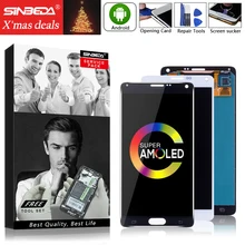 5.7" Super AMOLED For SAMSUNG Galaxy Note 4 N910A N910F N910H LCD Display Touch Screen For Samsung Note4 LCD with Burn-Shadow
5.7" Super AMOLED For SAMSUNG Galaxy Note 4 N910A N910F N910H LCD Display Touch Screen For Samsung Note4 LCD with Burn-Shadow
