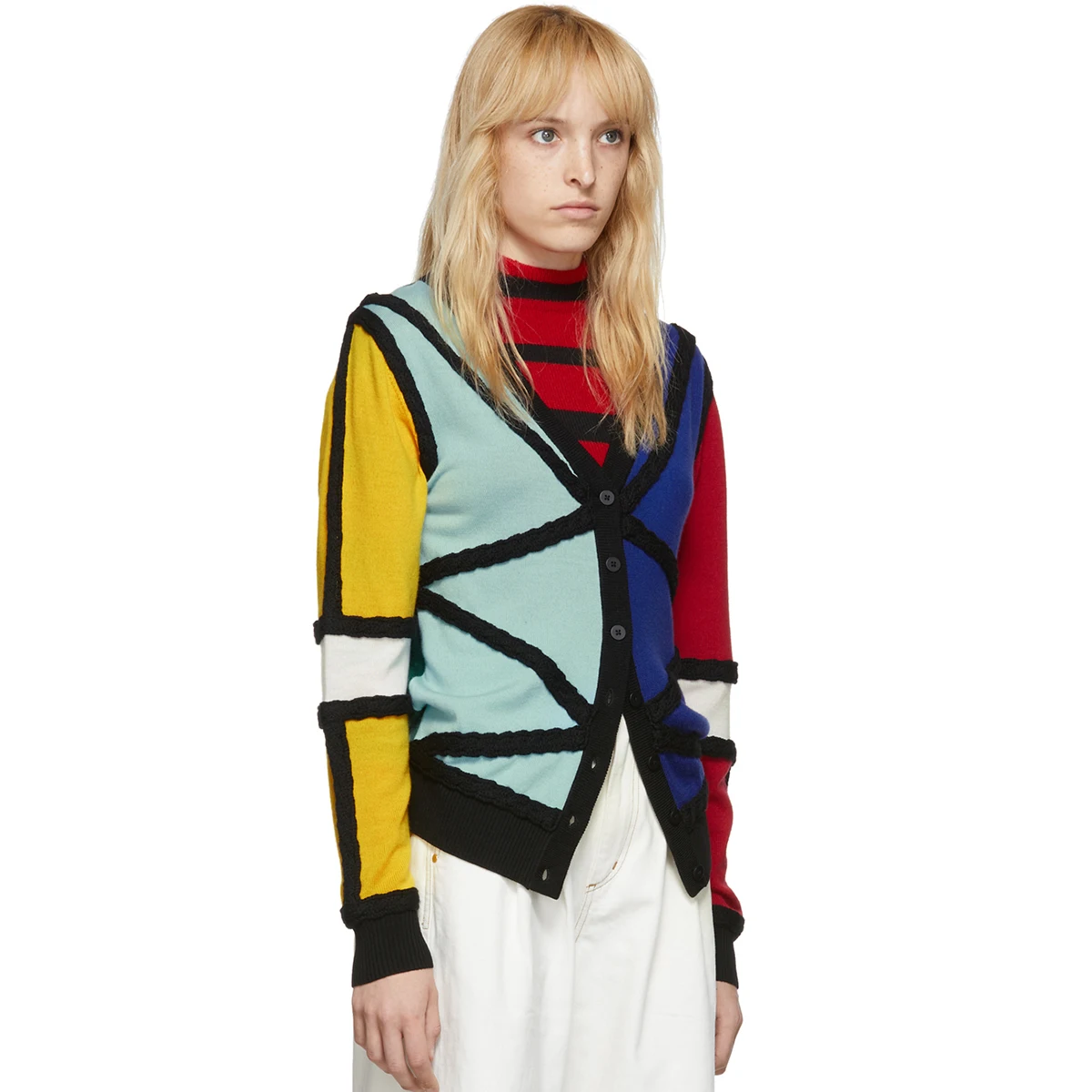 Jastie Black Lord Of The Flies Cardigan V-Neck Long Sleeve Knit Sweater Top Colorblock Hippie Women Sweaters Autumn Winter 2019 
Jastie Black Lord Of The Flies Cardigan V-Neck Long Sleeve Knit Sweater Top Colorblock Hippie Women Sweaters Autumn Winter 2019