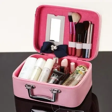 Fashion PU Leather Travel Pouch Make Up Organizer For Cosmetics Women Travel Cosmetic Bag Makeup Organizer
Fashion PU Leather Travel Pouch Make Up Organizer For Cosmetics Women Travel Cosmetic Bag Makeup Organizer