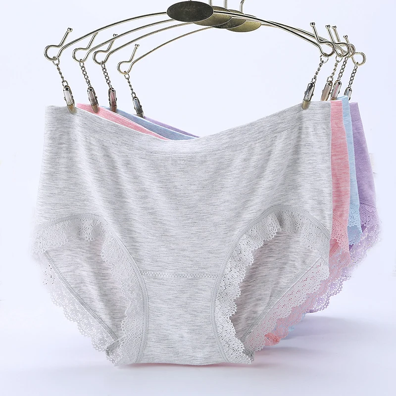 Women Cotton Crotch Lingerie Intimates Women's Cotton Panties Female comfortable Breathable Briefs Sexy Lace Edge Underwear
Women Cotton Crotch Lingerie Intimates Women's Cotton Panties Female comfortable Breathable Briefs Sexy Lace Edge Underwear