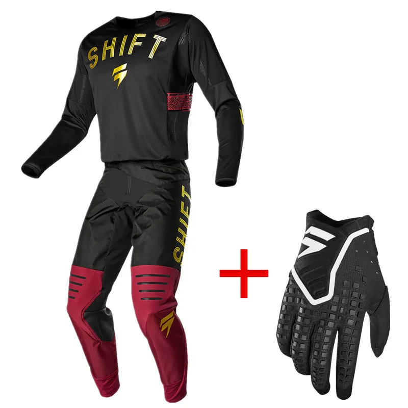 2019 Mexico Endless Shift 3lack Motocross Jersey And Pant RED GOLD ATV BMX Moto Gear Set Motorcycle Clothing MX Combo
2019 Mexico Endless Shift 3lack Motocross Jersey And Pant RED GOLD ATV BMX Moto Gear Set Motorcycle Clothing MX Combo
