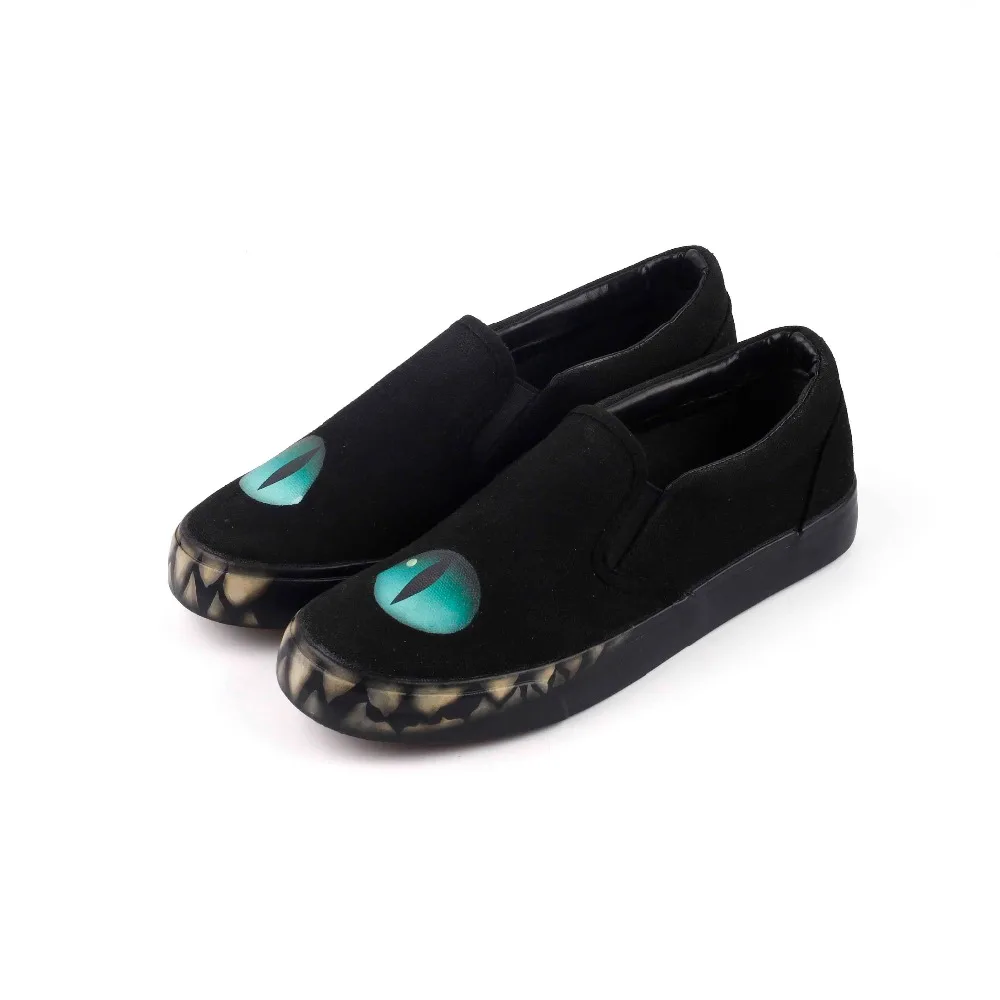 Black Cool Eyes Hand-Painted Canvas Breathable Comfortable Shoes Uniex Women Men Slip-On Original Design Flat Skateboard Causal
Black Cool Eyes Hand-Painted Canvas Breathable Comfortable Shoes Uniex Women Men Slip-On Original Design Flat Skateboard Causal
