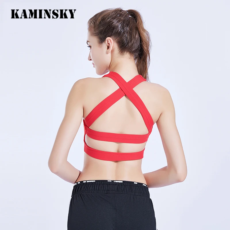 Kaminsky Fashion Bra Women Fitness Vest Solid Color Back Cross Bras For Ladies Sporting Casual Tops Sleepwear Sportwear
Kaminsky Fashion Bra Women Fitness Vest Solid Color Back Cross Bras For Ladies Sporting Casual Tops Sleepwear Sportwear