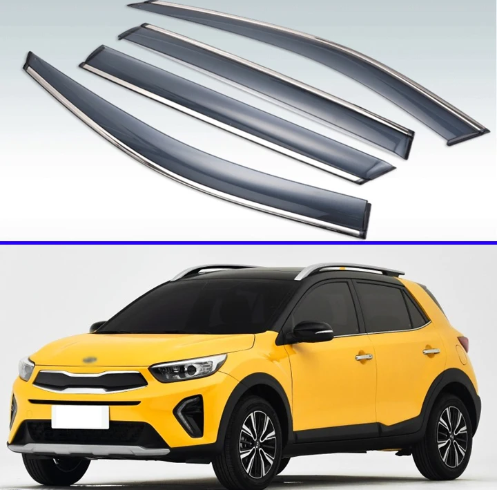 For Kia KX1 2018 2019 Plastic Exterior Visor Vent Shades Window Sun Rain Guard Deflector 4pcs
For Kia KX1 2018 2019 Plastic Exterior Visor Vent Shades Window Sun Rain Guard Deflector 4pcs