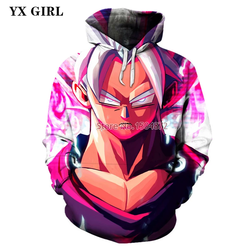 NEW Fashion Super Saiyan 3d Printed Mens Hoodies Hoodie Women/Men Casual Hooded Sweatshirt Dragon Ball Goku Pullover TOPS
NEW Fashion Super Saiyan 3d Printed Mens Hoodies Hoodie Women/Men Casual Hooded Sweatshirt Dragon Ball Goku Pullover TOPS
