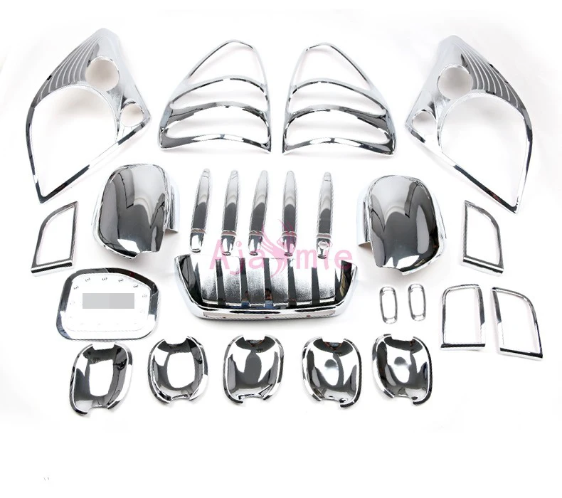Chrome Car Styling License Plate Frame Handle Light Panel ABS Cover 2003-2009 For Toyota Land Cruiser Prado FJ120 Accessories
Chrome Car Styling License Plate Frame Handle Light Panel ABS Cover 2003-2009 For Toyota Land Cruiser Prado FJ120 Accessories