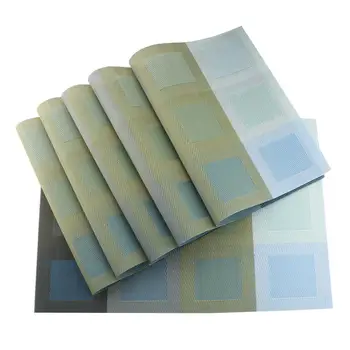 Set of 6 Rectangle Placemats for Dinning Table Luxury PVC Woven Vinyl Table Mats Washable and Heat Insulation Kitchen Place Mats
Set of 6 Rectangle Placemats for Dinning Table Luxury PVC Woven Vinyl Table Mats Washable and Heat Insulation Kitchen Place Mats