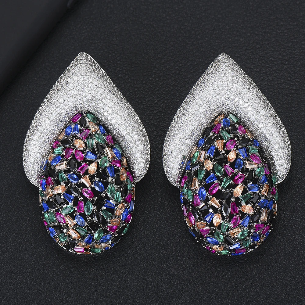 missvikki 4 Colors Luxury AAA cubic zirconia shinning patry accessaries Big Noble Symbol Stud Earrings Sterling Silver Jewelry
missvikki 4 Colors Luxury AAA cubic zirconia shinning patry accessaries Big Noble Symbol Stud Earrings Sterling Silver Jewelry