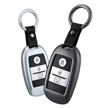 3D Aluminum Alloy Car key case cover key shell Holder For KIA Rio Sportage K2 K3 K4 K5 KX3 Ceed Sorento Cerato Optima Frote
3D Aluminum Alloy Car key case cover key shell Holder For KIA Rio Sportage K2 K3 K4 K5 KX3 Ceed Sorento Cerato Optima Frote