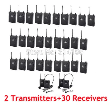 original Takstar UHF-938/UHF 938 UHF Wireless Tour Guide System 50m Operating Range 2 Transmitters+30Receivers+30 earphones
original Takstar UHF-938/UHF 938 UHF Wireless Tour Guide System 50m Operating Range 2 Transmitters+30Receivers+30 earphones