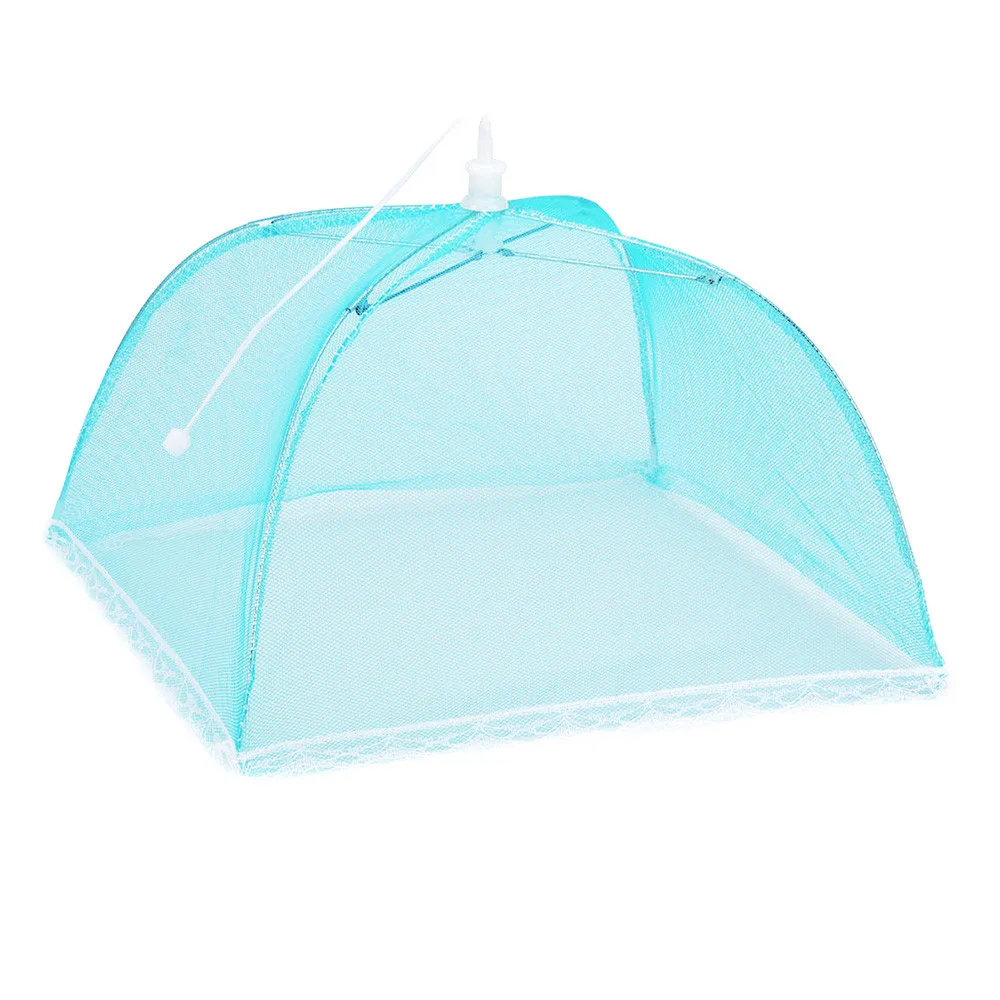 6PCS Pop Up Mesh Screen Food Covers Large Pop-Up Protect Cover Tent Dome Net Umbrella Picnic Protector L*5 | Дом и сад