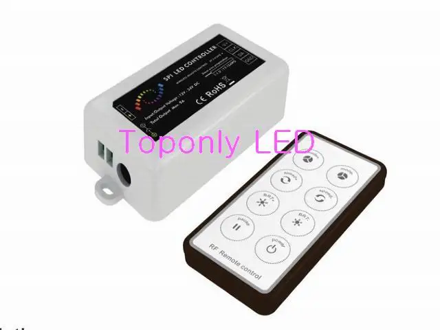 2.4G SPI LED RGB Multicolor Pixel Strip Remote Controller 216W DC5-24V Compatible With Kinds Of IC Model Led Running Lighting
2.4G SPI LED RGB Multicolor Pixel Strip Remote Controller 216W DC5-24V Compatible With Kinds Of IC Model Led Running Lighting