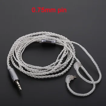 0.75MM 2 Pin Silver Plating Upgrade Cable Earphone Replaceable Wire Stereo Bass Audio Wire for ZST ED12 ES3 ZSR ZS10 ES4
0.75MM 2 Pin Silver Plating Upgrade Cable Earphone Replaceable Wire Stereo Bass Audio Wire for ZST ED12 ES3 ZSR ZS10 ES4