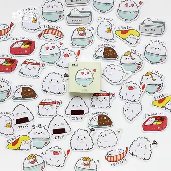 45pcs/pack Lovely Cute Rice Balls Calendar Diary Book Envelope Label Sticker Scrapbook Decoration Sticker
45pcs/pack Lovely Cute Rice Balls Calendar Diary Book Envelope Label Sticker Scrapbook Decoration Sticker