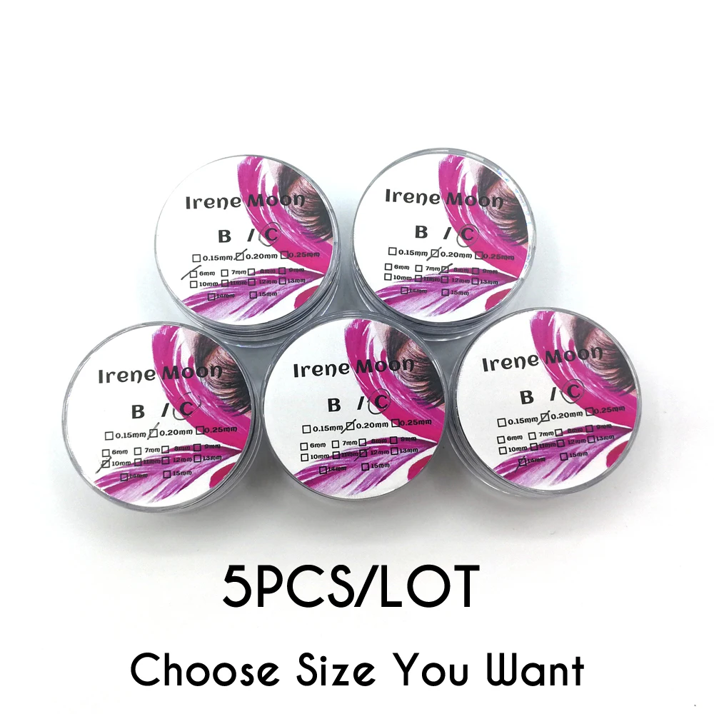 5pcs/lot Silk Black Individual False Eyelashes Extension Hair Loose Bulk Fake Eyelash C curl 0.15/0.20/0.25mm Thickness 6mm-15mm
5pcs/lot Silk Black Individual False Eyelashes Extension Hair Loose Bulk Fake Eyelash C curl 0.15/0.20/0.25mm Thickness 6mm-15mm