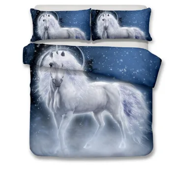 Drop Shipping kids 3D unicorn Bedding sets queen size Cartoon Duvet Cover with pillow case purple Bed Bedding Starry sky
Drop Shipping kids 3D unicorn Bedding sets queen size Cartoon Duvet Cover with pillow case purple Bed Bedding Starry sky