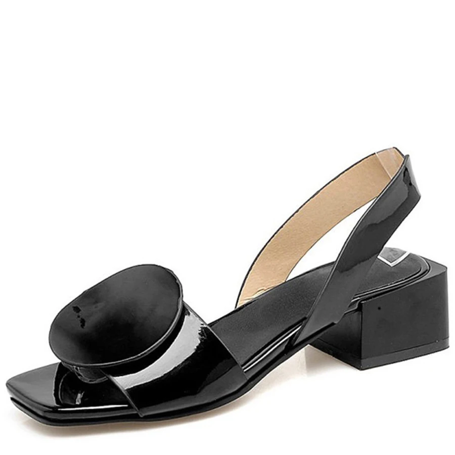 Elegant Lady's Sandals Creative Geometric Decoration Large Size 40-43 Mid Heel Shoes Convenient Slip-on Vogue Women's Shoes Lady
Elegant Lady's Sandals Creative Geometric Decoration Large Size 40-43 Mid Heel Shoes Convenient Slip-on Vogue Women's Shoes Lady