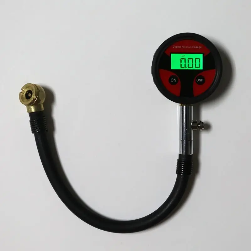 

Ball Head Universal Tire Digital Pressure Gauge for Motor Car Bike Truck Tyre 4 Units with Battery