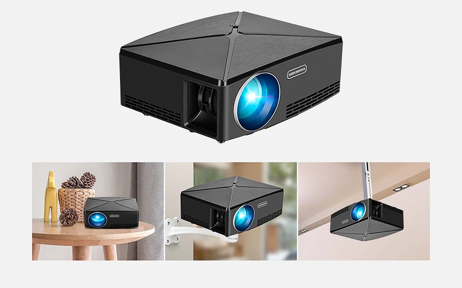 AUN C80 HD MINI Projector, 1280x720P, Video Beamer 1080P, HDMI, USB Sadoun.com