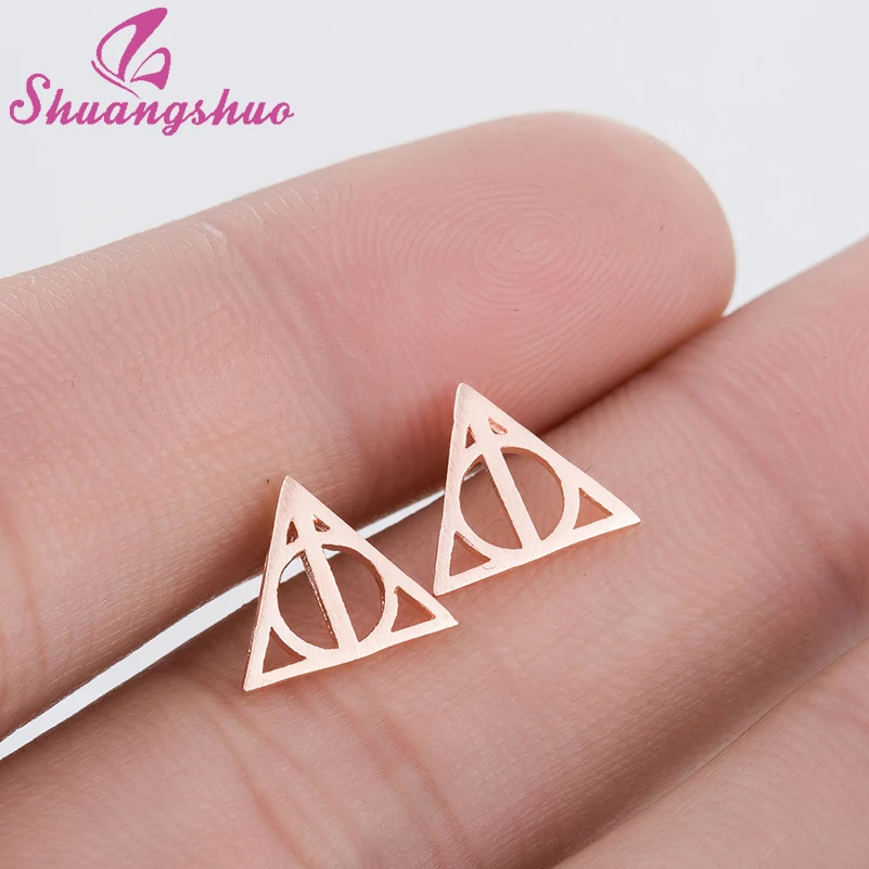 GiftJewelryShop Bronze Retro Style Scorpio Zodiac Photo Stud Heart Earrings #12