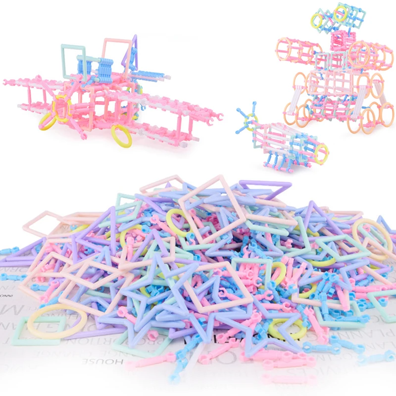 Creative Toys Plastic Sticks Intelligence Warm Colors Educational Building Blocks DIY Montessori Learning Toys For Children
Creative Toys Plastic Sticks Intelligence Warm Colors Educational Building Blocks DIY Montessori Learning Toys For Children