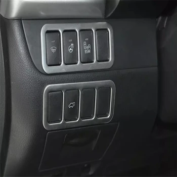 WELKINRY car cover for Toyota Highlander Kluger XU50 2014 2015 2016 2017 ABS chrome console fog lamp switch button knob trim
WELKINRY car cover for Toyota Highlander Kluger XU50 2014 2015 2016 2017 ABS chrome console fog lamp switch button knob trim