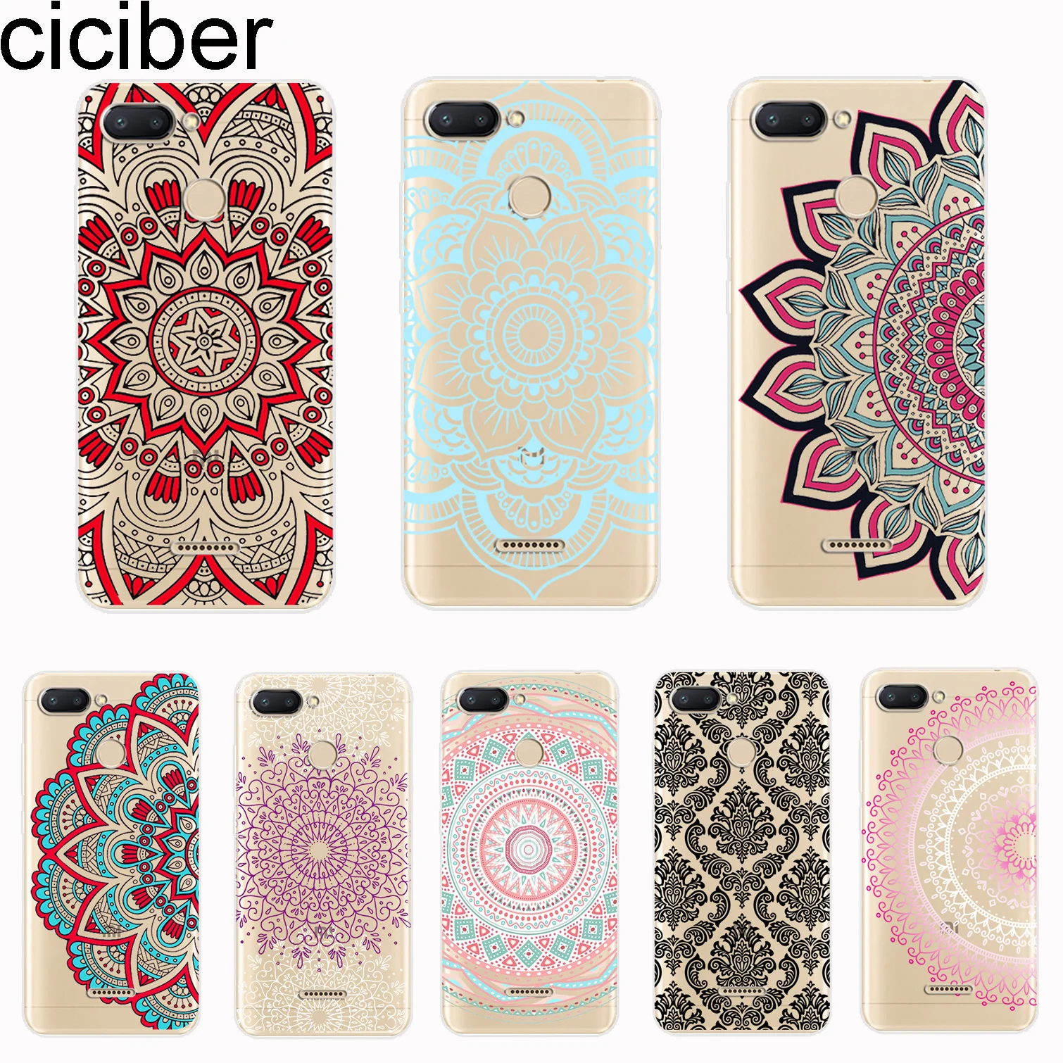 ciciber Cover For Redmi 6 5 4 3 A X S Plus Pro S2 Phone Cases For Redmi Note 7 6 5 4 X A Pro Soft TPU Floral Lace Mandala Coque
ciciber Cover For Redmi 6 5 4 3 A X S Plus Pro S2 Phone Cases For Redmi Note 7 6 5 4 X A Pro Soft TPU Floral Lace Mandala Coque