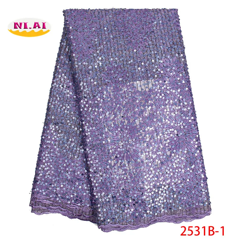 Lace Floral In Purple, High Quality Sequin Tulle Lace, High Quality Lace Fabric African Full Sequin Pattem MR2531B 
Lace Floral In Purple, High Quality Sequin Tulle Lace, High Quality Lace Fabric African Full Sequin Pattem MR2531B