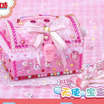 2019 New Hot Angel Treasure Box Children DIY Handmade Creative Set Girl Toy Gift Simulation Furniture Toys
2019 New Hot Angel Treasure Box Children DIY Handmade Creative Set Girl Toy Gift Simulation Furniture Toys