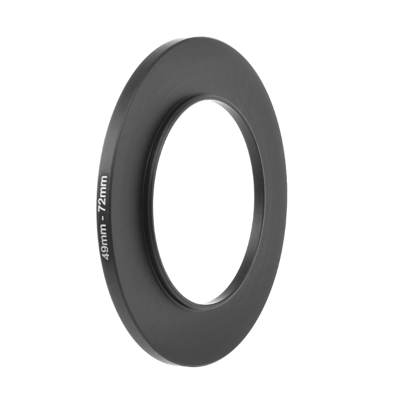 49mm To 72mm Metal Step Up Rings Lens Adapter Filter Camera Tool Accessories