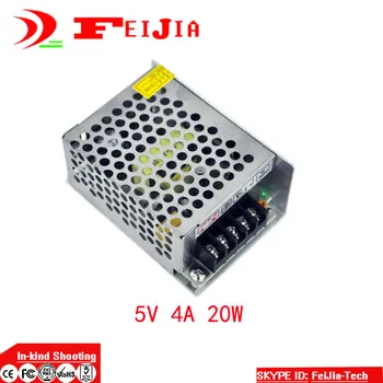 DC 5V 4A 20W Switching Power Supply Transformer for LED Strip Light Display 110V 220V AC to DC 5V
DC 5V 4A 20W Switching Power Supply Transformer for LED Strip Light Display 110V 220V AC to DC 5V