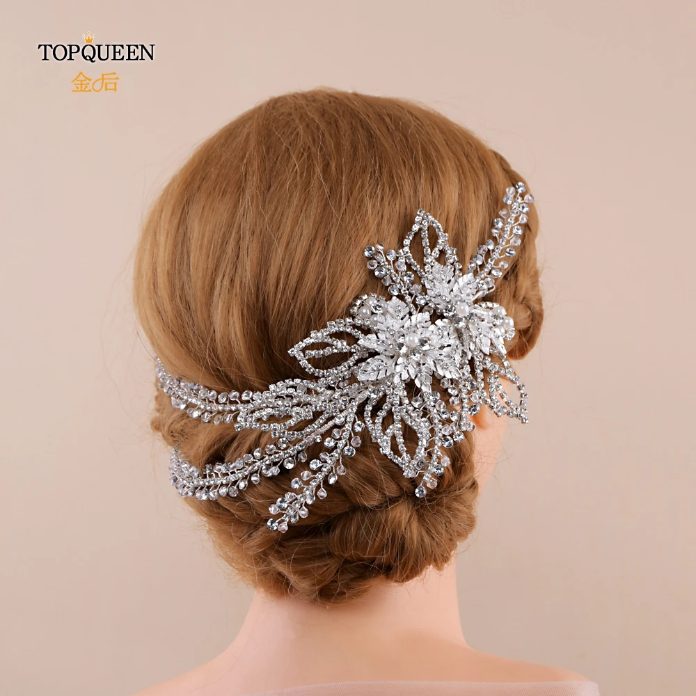 TOPQUEEN HP254 chinese bridal hair accessories wedding headpieces bridal headband rhinestone best selling bridal headband tiara
TOPQUEEN HP254 chinese bridal hair accessories wedding headpieces bridal headband rhinestone best selling bridal headband tiara