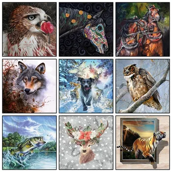 Diamond Painting Wild Animals Crystal Diamond Painting Cross Stitch Full Square / Round Rhinestones Needlework Home Decorative
Diamond Painting Wild Animals Crystal Diamond Painting Cross Stitch Full Square / Round Rhinestones Needlework Home Decorative