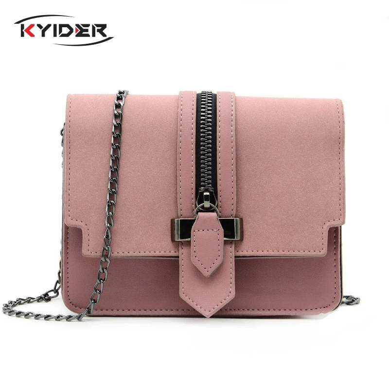 KYIDER Fashion Matte PU Leather Women Bags High Quality Handbags Designer Shoulder Bag Small Chain Crossbody Messenger Bags
KYIDER Fashion Matte PU Leather Women Bags High Quality Handbags Designer Shoulder Bag Small Chain Crossbody Messenger Bags