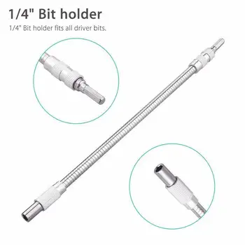 Rechargeable drill Electric screwdriver bit special purpose multifunction Metal flexible shaft tool extension rod hose
Rechargeable drill Electric screwdriver bit special purpose multifunction Metal flexible shaft tool extension rod hose