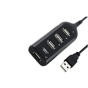 CARPRIE Black USB 2.0 Hi-Speed 4-Port Splitter Hub Adapter For PC Computer 6J13 Drop Shipping
CARPRIE Black USB 2.0 Hi-Speed 4-Port Splitter Hub Adapter For PC Computer 6J13 Drop Shipping