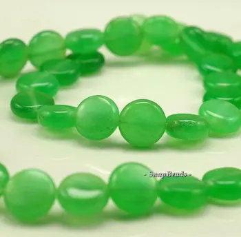 10mm Garden Green Jade Gemstone Green Flat Round Circle 10mm Loose Beads 16 inch Full Strand (90188829-82)
10mm Garden Green Jade Gemstone Green Flat Round Circle 10mm Loose Beads 16 inch Full Strand (90188829-82)