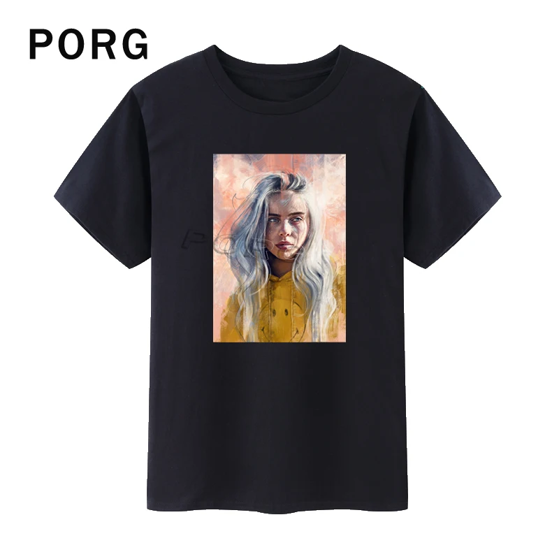 Billie Eilish Black Printed TShirt Women Harajuku T Shirt Korean Style Gothic Aesthetic Streetwear Camisetas Verano Mujer 2019
Billie Eilish Black Printed TShirt Women Harajuku T Shirt Korean Style Gothic Aesthetic Streetwear Camisetas Verano Mujer 2019