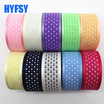 New 1 '25mm lace ribbon 10y/20y polka dot chiffon DIY handmade material gift wrap hair bow Wedding gift package
New 1 '25mm lace ribbon 10y/20y polka dot chiffon DIY handmade material gift wrap hair bow Wedding gift package