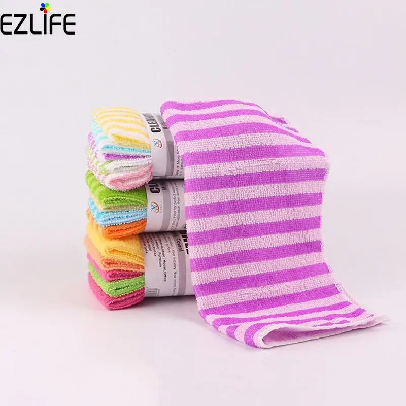 5pcs/set Color Non-stick Oil Rag Dishcloth Strong Absorbent Dish Washing Rag Thick Microfiber Cleaning Towel Kitchen Tools
5pcs/set Color Non-stick Oil Rag Dishcloth Strong Absorbent Dish Washing Rag Thick Microfiber Cleaning Towel Kitchen Tools