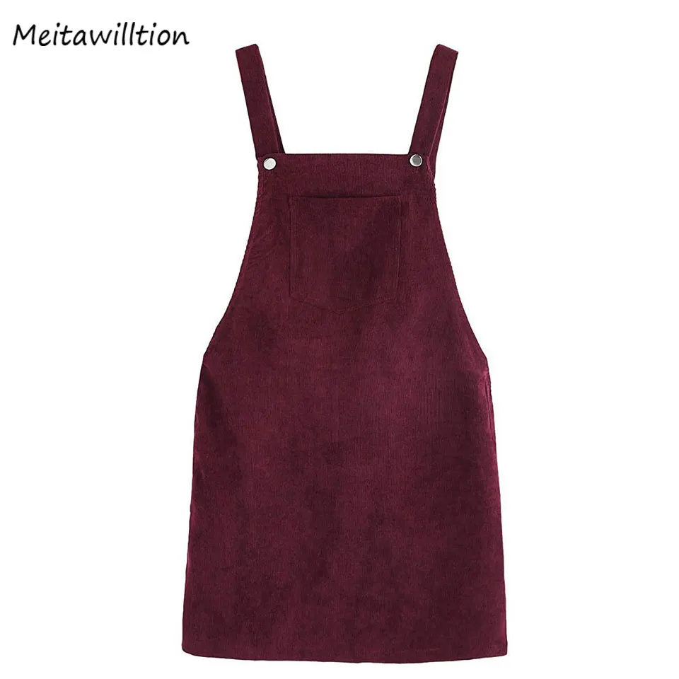 2019 Spring Autumn Vest Retro Corduroy Skirts Ladies Suspender Sleeveless Burgundy Skirts Square Neck Pocket Slim Casual Skirt
2019 Spring Autumn Vest Retro Corduroy Skirts Ladies Suspender Sleeveless Burgundy Skirts Square Neck Pocket Slim Casual Skirt