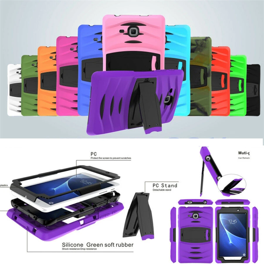 For Samsung T580 T585 Tab A 10.1 Case Outdoor Heavy Duty Armor Silicone PC Stand Case Defender Child Protector Cover Coque Etuis
For Samsung T580 T585 Tab A 10.1 Case Outdoor Heavy Duty Armor Silicone PC Stand Case Defender Child Protector Cover Coque Etuis