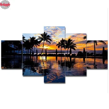 5d Diamond embroidery sunset Sea view mosaic diamond painting mosaic full square,cross-stitch natural picture 5pcs/set decor art
5d Diamond embroidery sunset Sea view mosaic diamond painting mosaic full square,cross-stitch natural picture 5pcs/set decor art