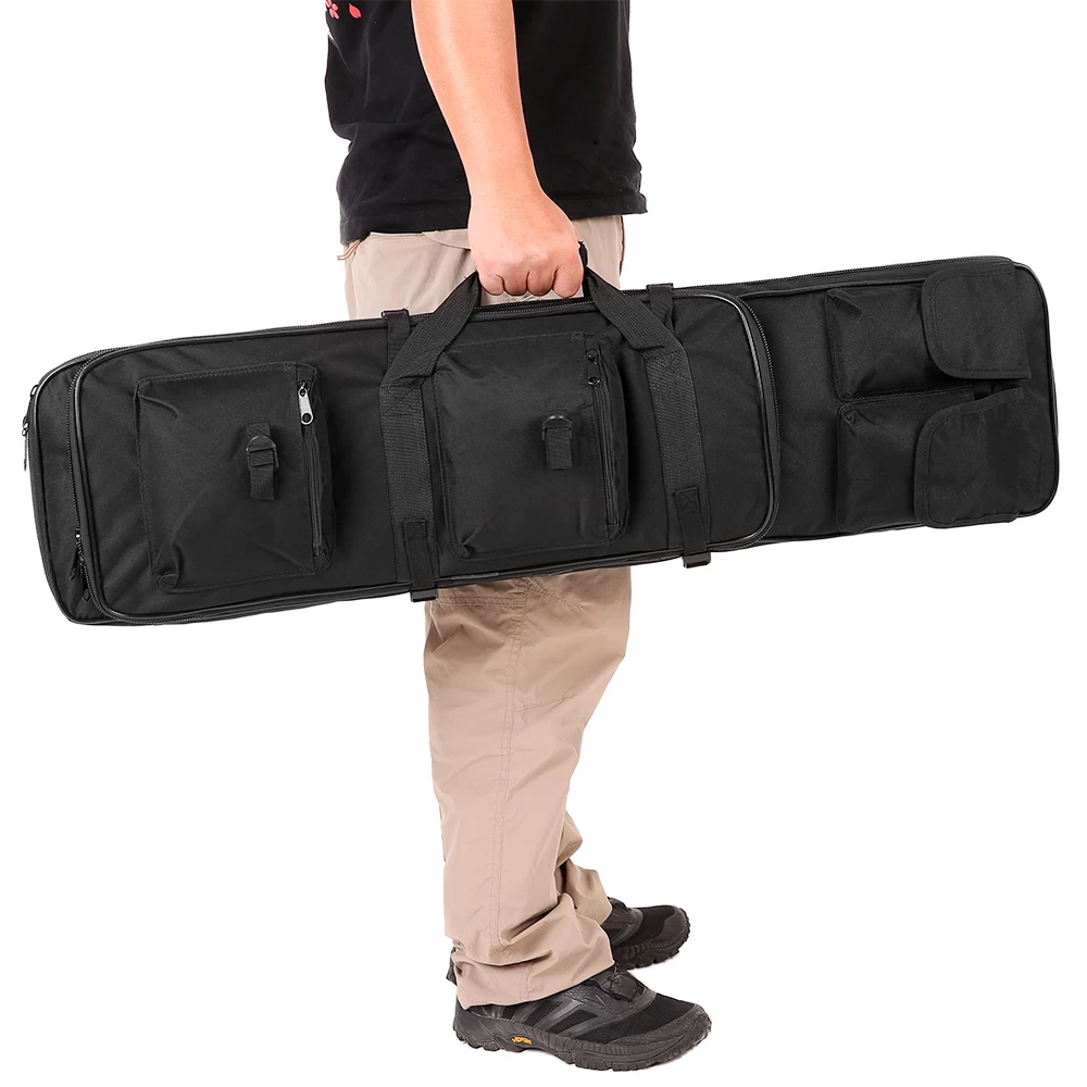 Lixada Tactical Gun Bag Outdoor Military Hunting Bag Padded Barrel Carrying Gun Bag Case with Shoulder Sling Strap
Lixada Tactical Gun Bag Outdoor Military Hunting Bag Padded Barrel Carrying Gun Bag Case with Shoulder Sling Strap