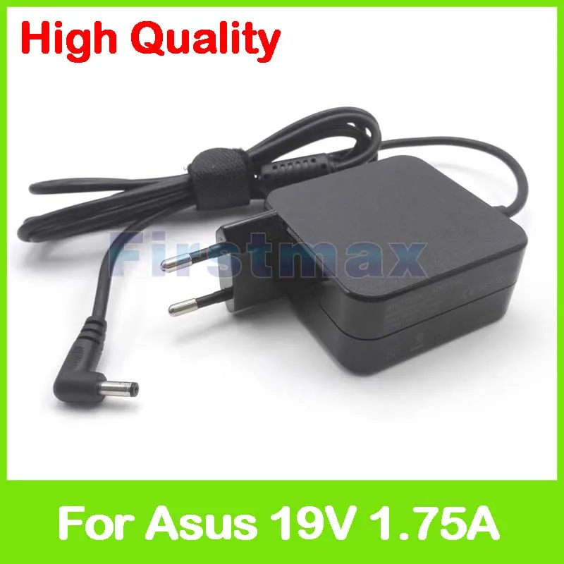 

19V 1.75A 33W laptop AC power Adapter charger for Asus VivoBook R417NA R417SA S200E S200L X200 X200CA X200L X200LA EU Plug