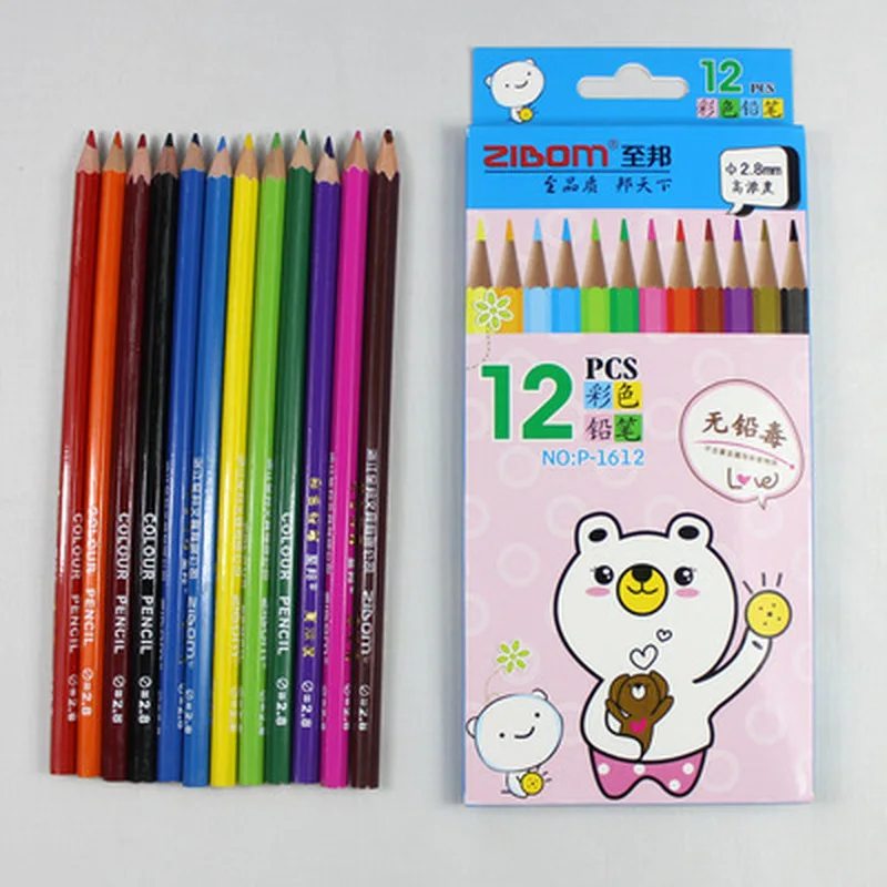 12pcs/set Kawaii Drawing Pencil Set Novelty Cute Kids Pencil Wood Color Lead Colored Pencils Pencils for School Art Supplies
12pcs/set Kawaii Drawing Pencil Set Novelty Cute Kids Pencil Wood Color Lead Colored Pencils Pencils for School Art Supplies