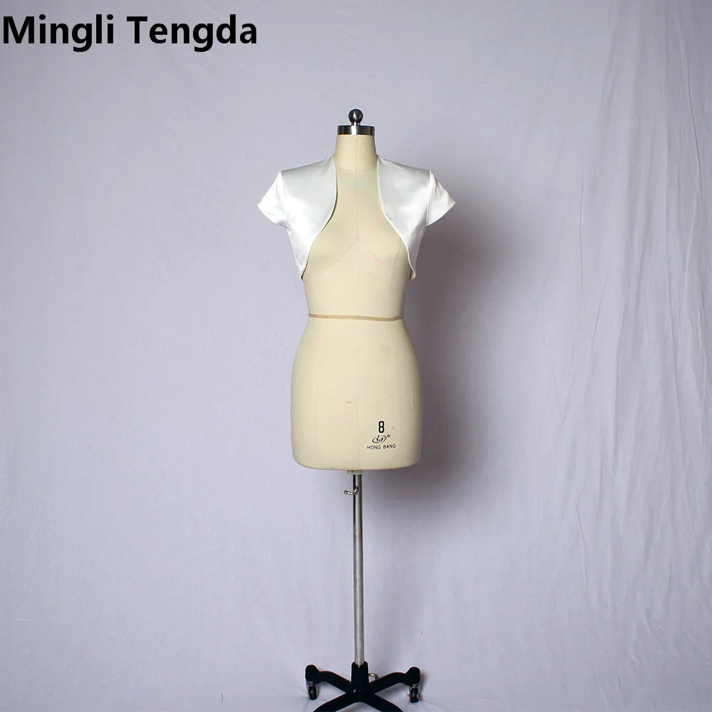 Mingli Tengda 2019 New Ivory Satin Short Sleeve Wedding Bolero/Shrug/Bride Jacket/Stole/Shawl/Tippet Black/Red /Gold/Royal blue
Mingli Tengda 2019 New Ivory Satin Short Sleeve Wedding Bolero/Shrug/Bride Jacket/Stole/Shawl/Tippet Black/Red /Gold/Royal blue