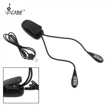 LED Reading Lamp Dual Pole 4 LEDs Flexible Book Sheet Music Stand Reading Light Student Dormitory Lights With Clip and USB
LED Reading Lamp Dual Pole 4 LEDs Flexible Book Sheet Music Stand Reading Light Student Dormitory Lights With Clip and USB