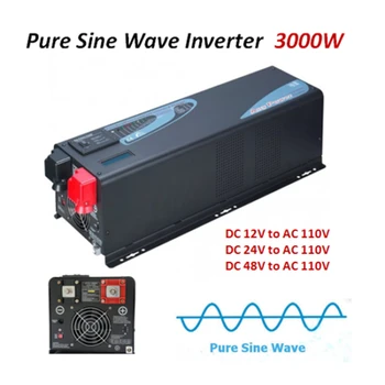 Pure Sine Wave Inverter Solar Power Inverter 2000w /3000w 12V 24V/48V DC Split Phase
Pure Sine Wave Inverter Solar Power Inverter 2000w /3000w 12V 24V/48V DC Split Phase